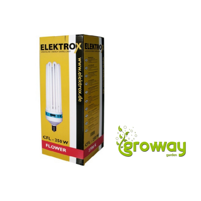 Úsporná CFL lampa ELEKTROX 250W, na květ