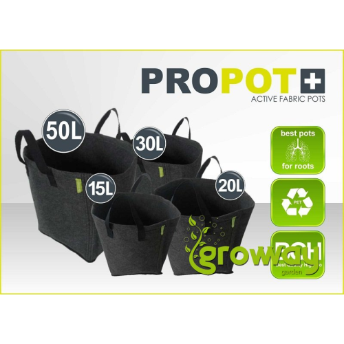Garden Highpro PROPot textilní květináč černý