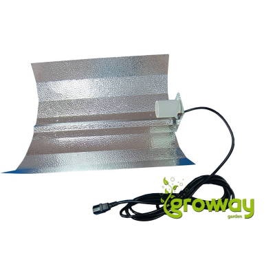Kladívkový reflektor komplet 470x470mm + 5m IEC kabel - Budget