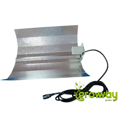 Kladívkový reflektor komplet 470x470mm + 5m IEC kabel - Budget