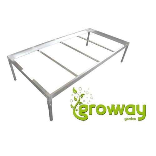 Pevný ocelový stůl pro EBB&FLOW napouštěcí vany 100x200cm