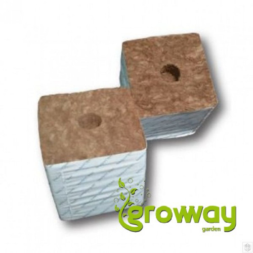 Agra-Wool pěstební kostka 100x100x65mm s velkou dírou