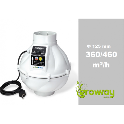 Ventilátor Prima Klima Whisperblower PK125 MES-2, 360/460 m3/h