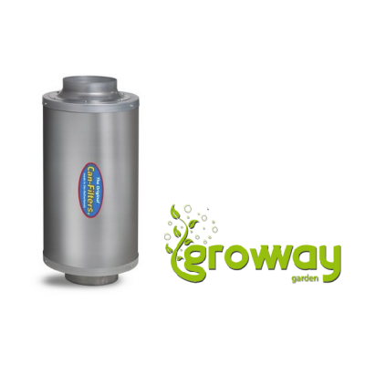Can Filters Can-Silencer 45cm Ø18cm příruba 125mm tlumič hluku