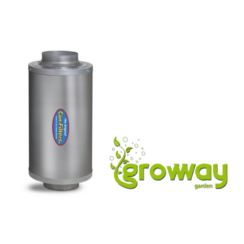 Can Filters Can-Silencer 45cm Ø18cm příruba 125mm tlumič hluku