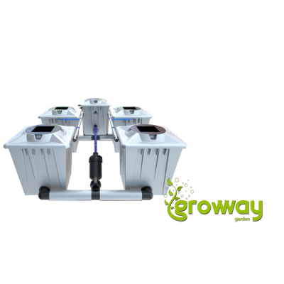 Alien Hydroponics RDWC PRO Silver 4x20L