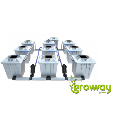 Alien Hydroponics RDWC PRO Silver 9x20L