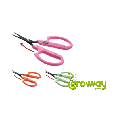 Saboten Grape shears angled blades, zahnuté nůžky