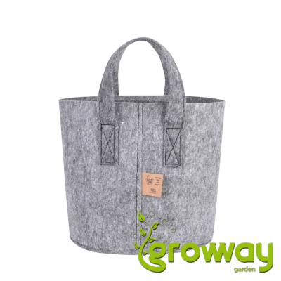 Dirt Bag Grey textilní květináč 12 l