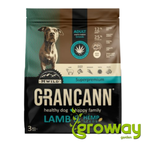 Grancann Lamb & Hemp seeds Adult small & medium breeds