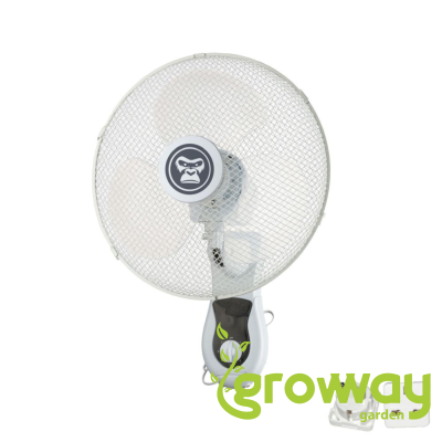 Gorilla Oscillating Wall Fan 40 cm třírychlostní nástěnný ventilátor 55 W