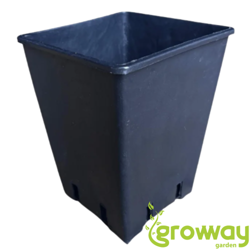Květináč plastový hranatý 3,6 l, 15x15x20cm
